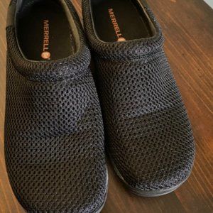 merrell black Q form 2 shoes Women’s size 8.5 mesh Slip On Clogs